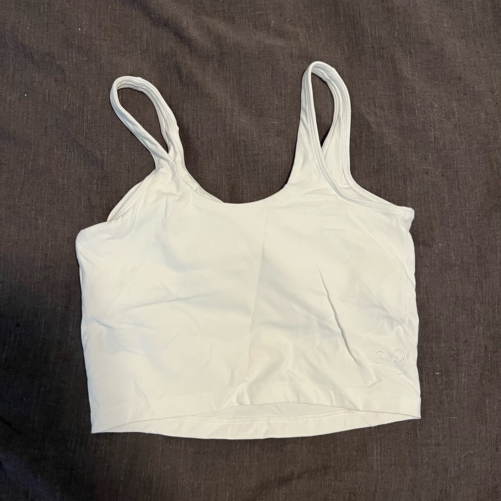 White Curves N Combatboots Crop bra - Picture 3 of 3